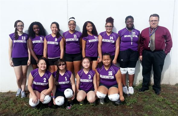 Eagles JH Girls Volleyball 2013