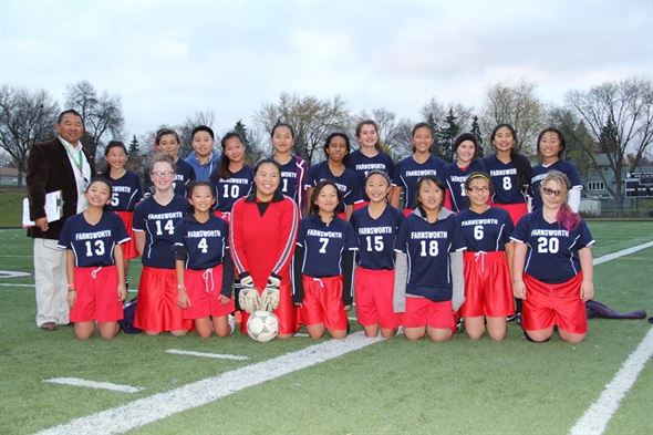 Photo taken after our last game against Battle Creek!