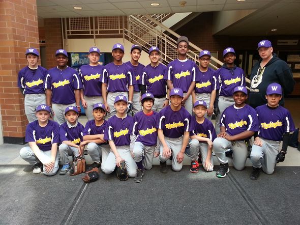 Washington JH Baseball 2014