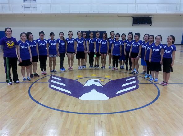 2014 Washington JH Badminton