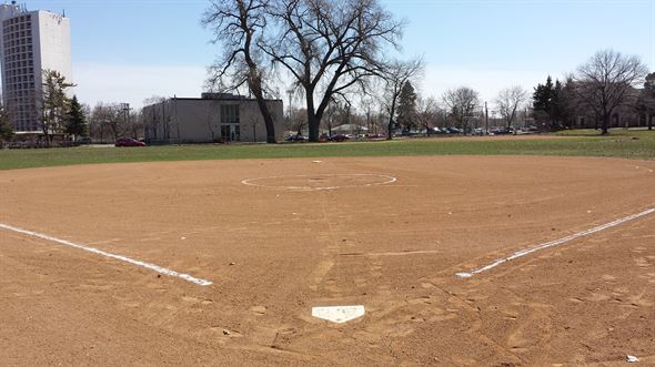 The view from Riverside field