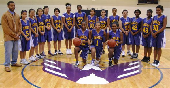 Eagles JV Girls Basketball 2012-13