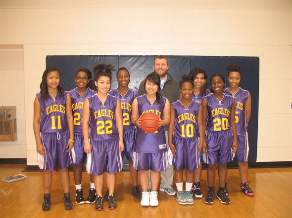 Washington "C" Girls Basketball Team 2011-12
Coach Dave Connors